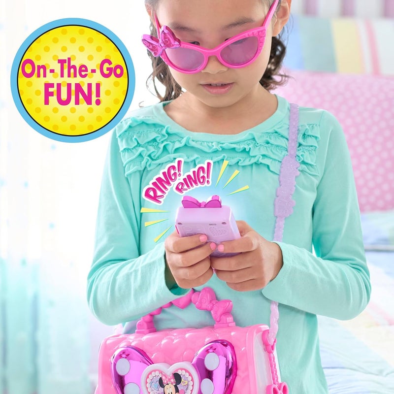 Disney Minnie Mouse Bowfabulous Bag Set, Kids Toys for Ages 3 Up by Just Play - Image 3
